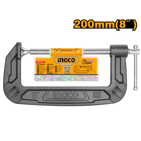 G Clamp Size: 8 Inch (200mm) HGC0108 ING-HT