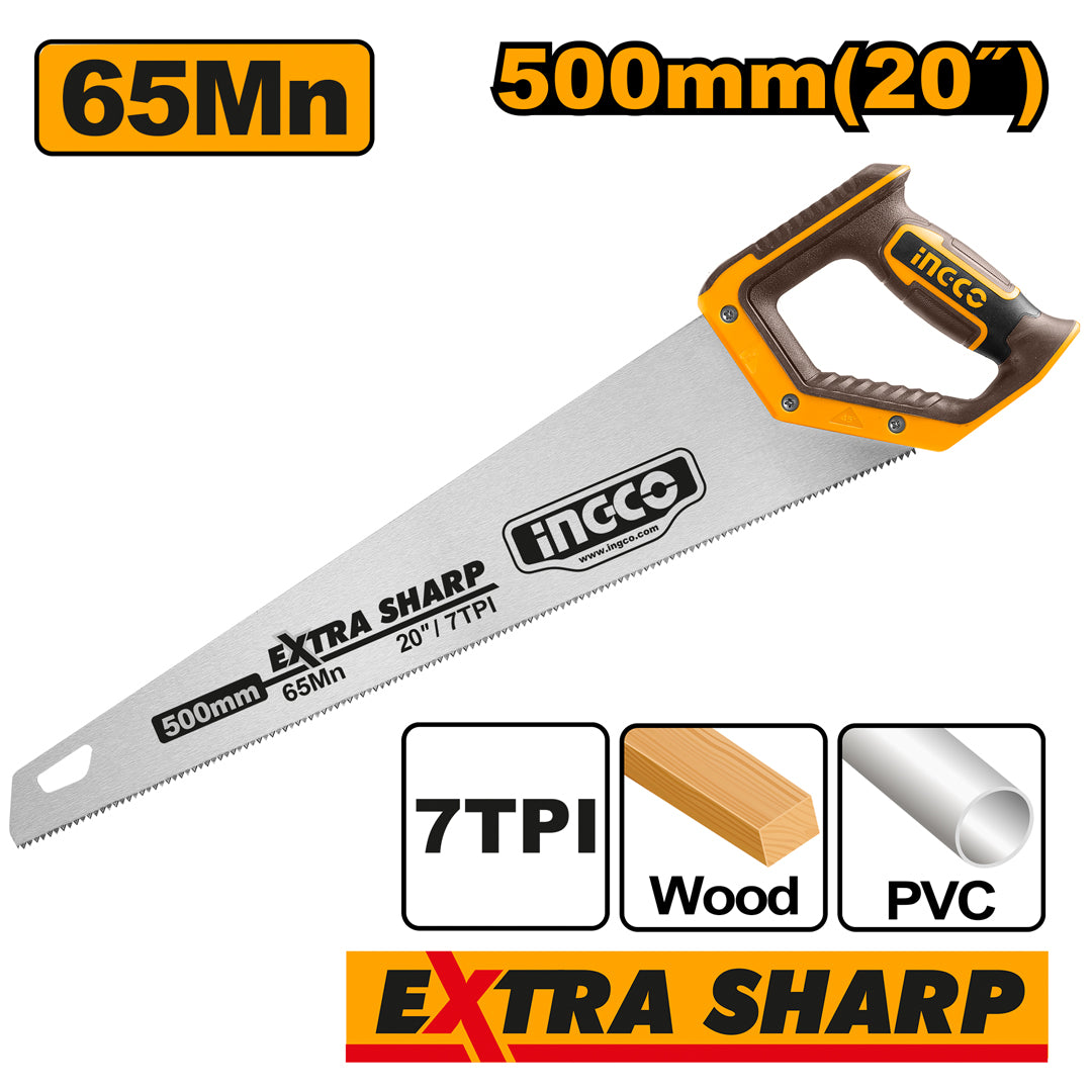 Professional Hand Saw 20 Inch 7TPI HHAS08500 ING-HT
