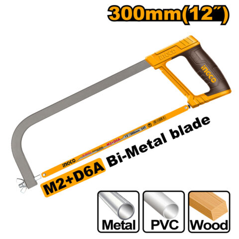 12 Inch Hacksaw Frame with Blade HHFS3068 ING-HT