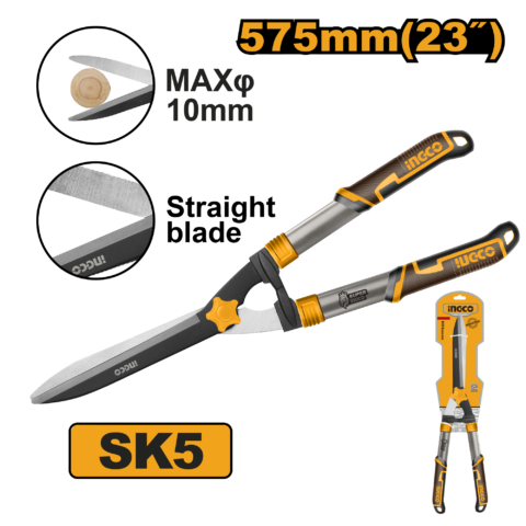 22inch Hedge Shear Grass Cutter Scissors Trimmer Carbon Steel HHS6001 ING-HT