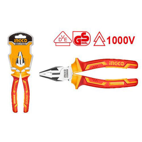 High Voltage Insulated Combination Pliers 1000V HICP28208 ING-HT