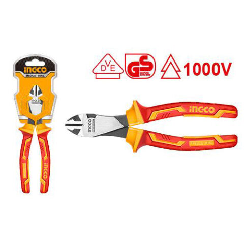 7 Inch Insulated Diagonal Cutting Pliers HIHDCP28188 ING-HT