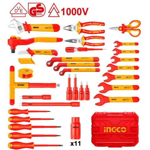41 Pcs Insulated Hand Tools Set HKITH4101 ING-HT