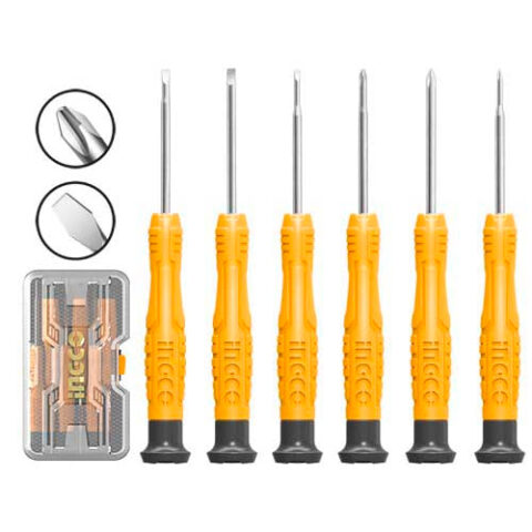 6 Pcs Precision Screwdriver Set HKSD0618 ING-HT