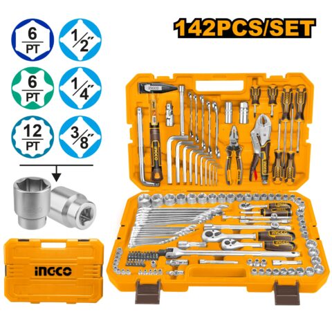 142 Pcs Combination Tool Set HKTHP21421 ING-HT