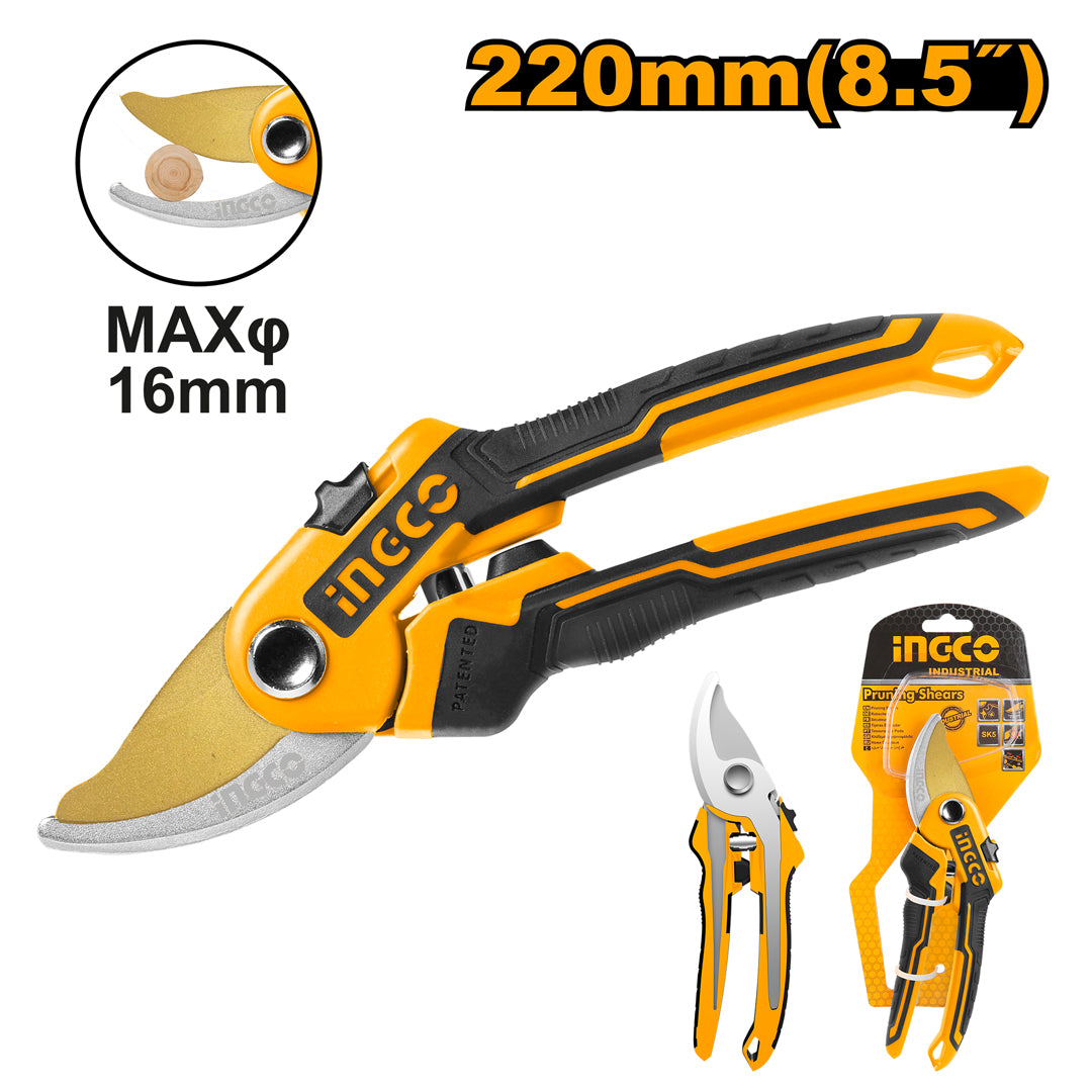 Pruning Shear 8.5 Inch Garden Scissors HPS0601 ING-GT