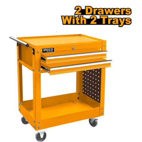 Tool Cart 2 Drawer with 2 Trays HPTCT021 ING-TS