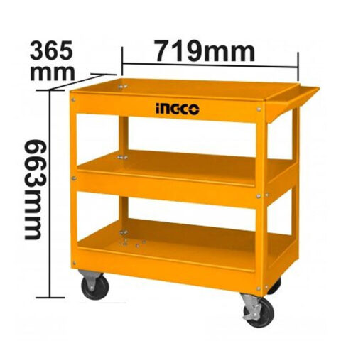 Professional Tool Box with 2 Shelves HPTCT031 ING-TS