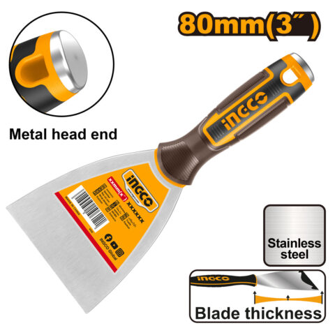 Putty Trowel Stainless Steel 3 Inches HPUT08080 ING-HT