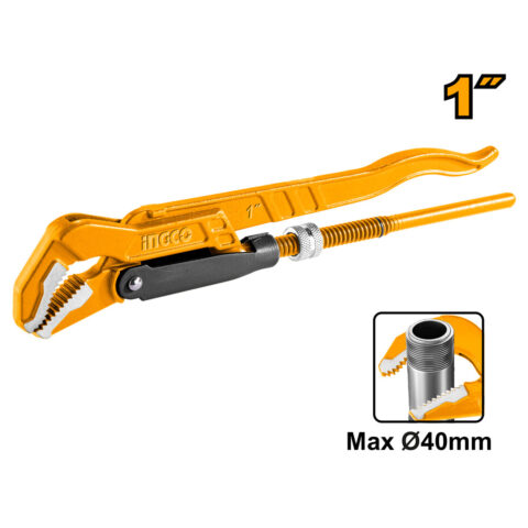 40mm Heavy Duty Swedish Pipe Wrench HPW04013 ING-HT