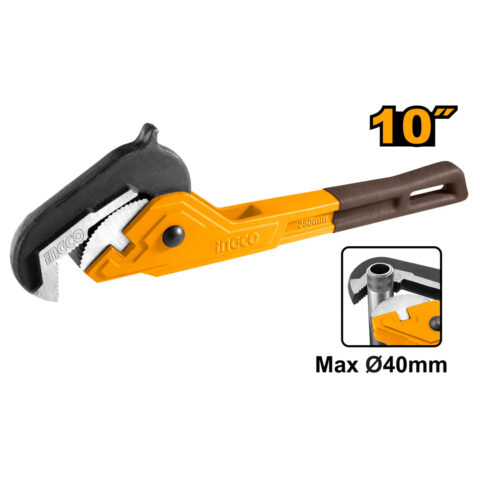 Ratcheting Piping Pipe Wrench HPW1410 ING-HT