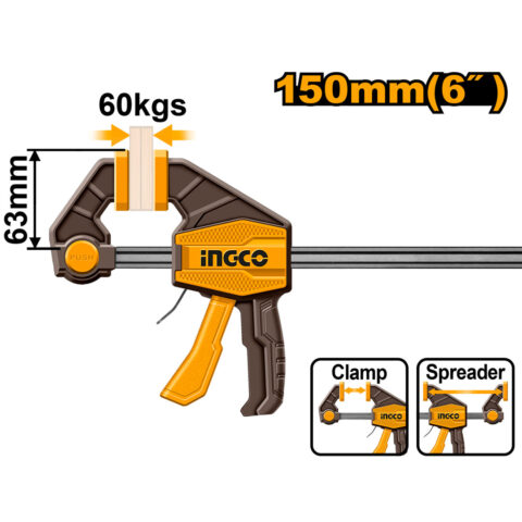 Quick Bar Clamps 150mm HQBC01601 ING-HT