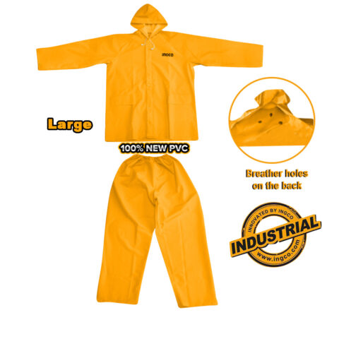 Rain Coat Suit Set with Zipper and 2 Pockets HRCTSKT031.L ING-RC