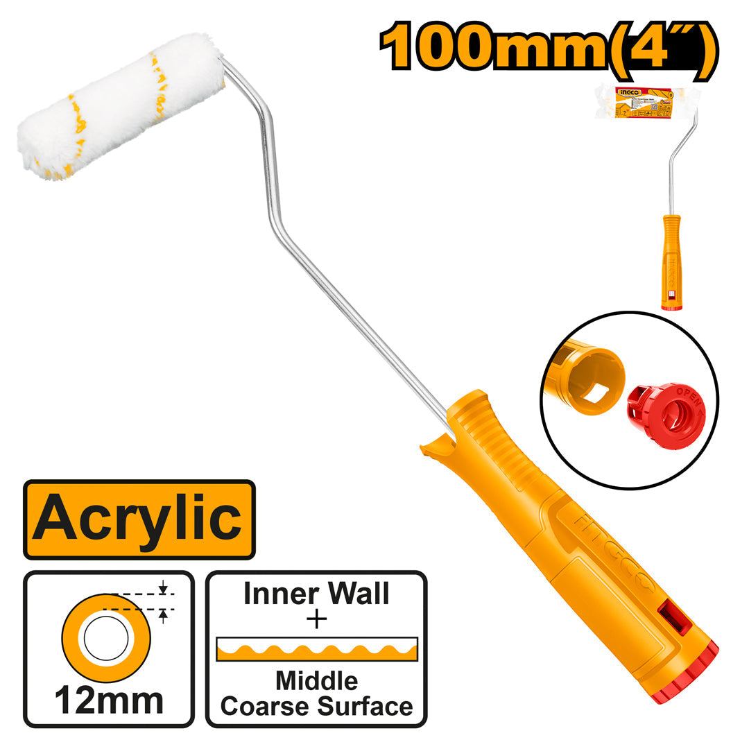 4inches(100mm) Mini Cylinder Paint Brush (Inner Wall)(SS) ING-CT