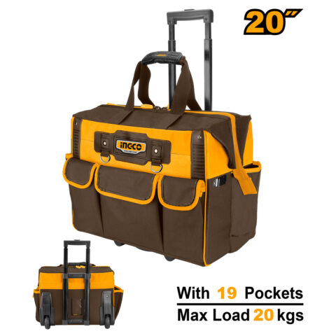 20 Inch Industrial Rolling Rigid Tool Bag Organizer Box HRRTB2015 ING-TS