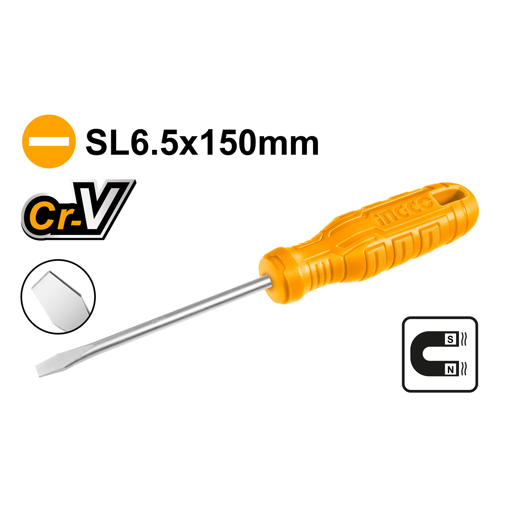 Slotted Screwdriver 150mm HS586150 ING-HT