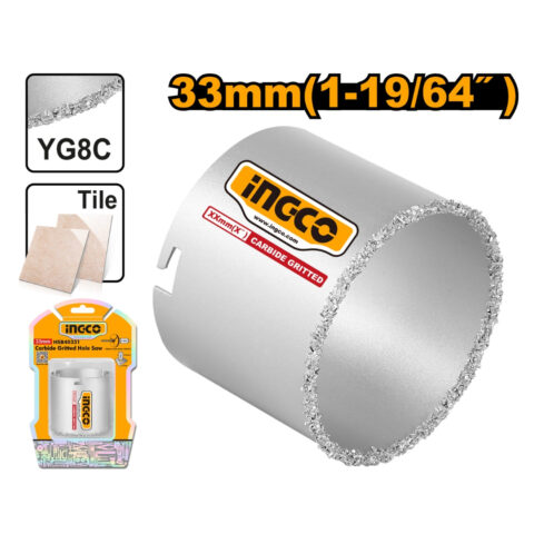 33mm-83mm Carbide Gritted Hole Saw HSB40