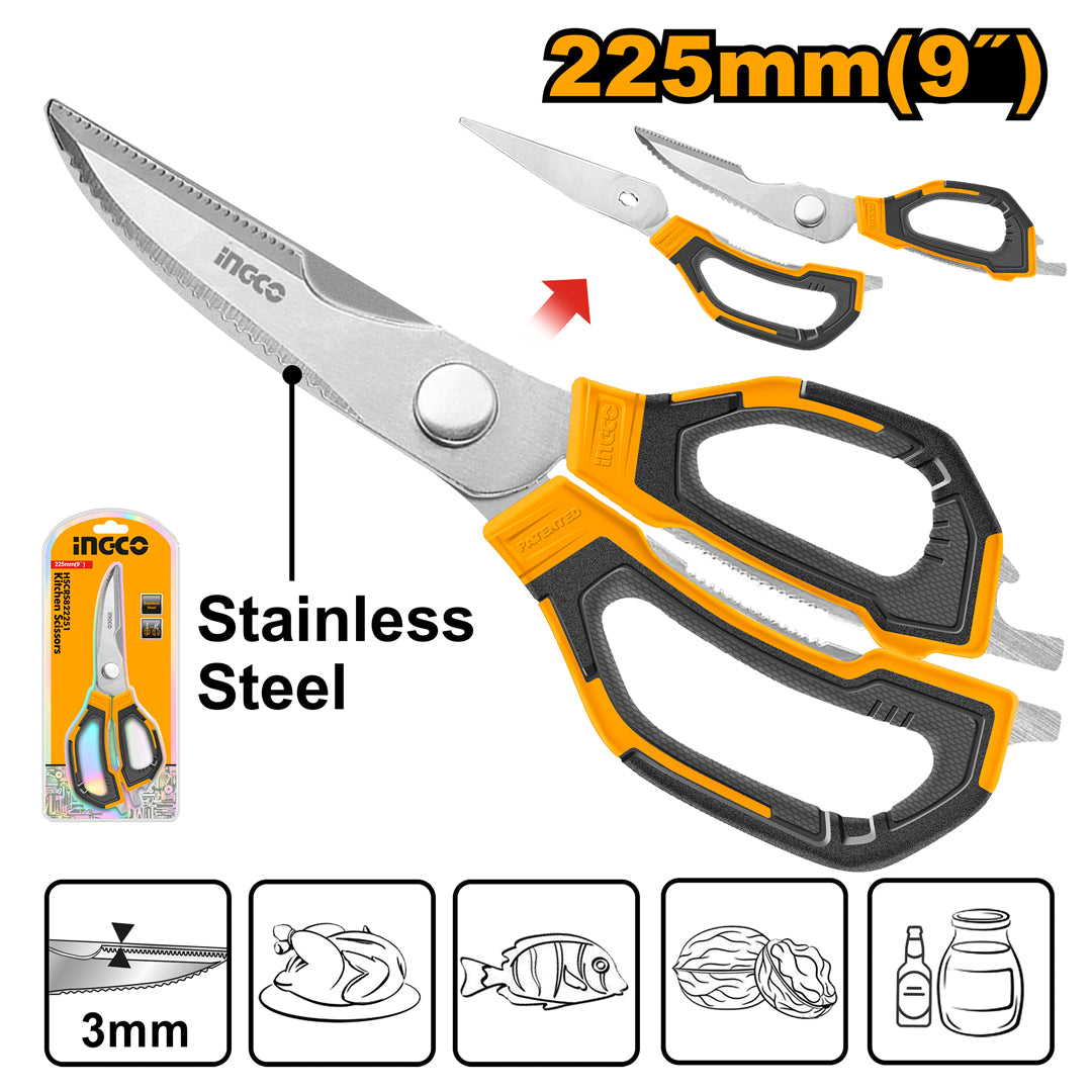 9-Inch Kitchen Scissors HSCRS822251 ING-HT
