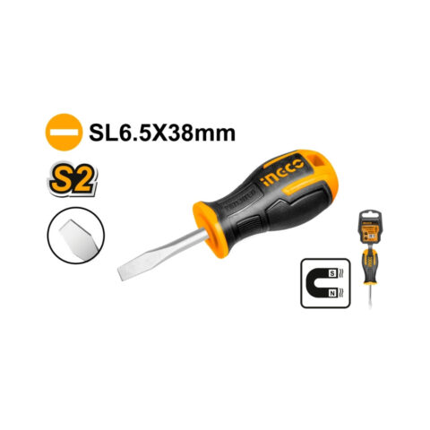 Industrial Mini Phillips and Slotted Screwdriver Round Shank ING-HT
