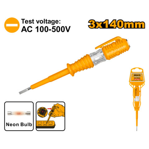 Test Pencil Light AC Voltage Tester HSDT1908 / HSDT1408 ING-MT