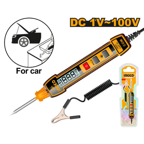 DC 1-100V Car Electrical Digital Automotive Circuit Tester HSDT41001 ING-MT