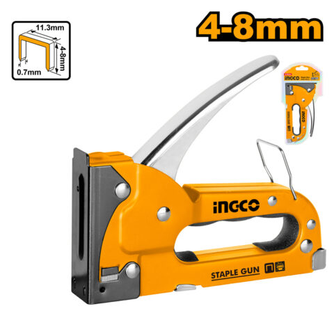 4-8mm Stainless Steel Super Select Staple Gun Tacker Tucker HSG14012 ING-HT