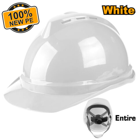 Safety Helmet PE Shell with Vents & Chinstrap HSH202 ING-SE