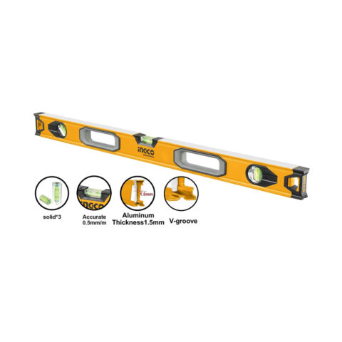 Spirit Level Bar 150cm HSL08150 ING-MT