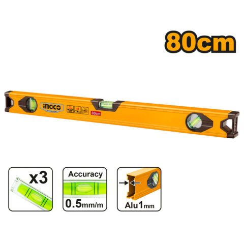 80cm Spirit Level Level Bar HSL18080 ING-MT