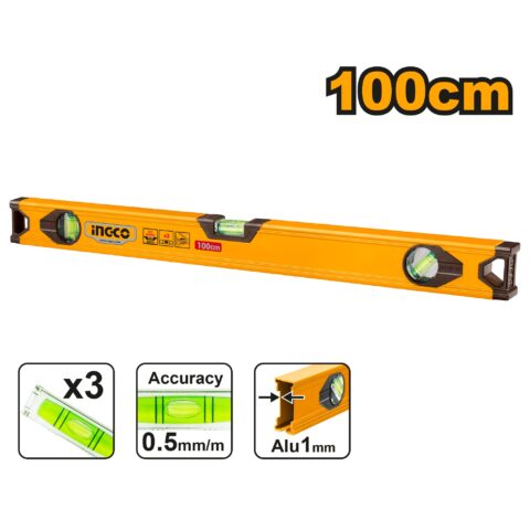 100cm Spirit Bar Level Bar HSL18100 ING-MT