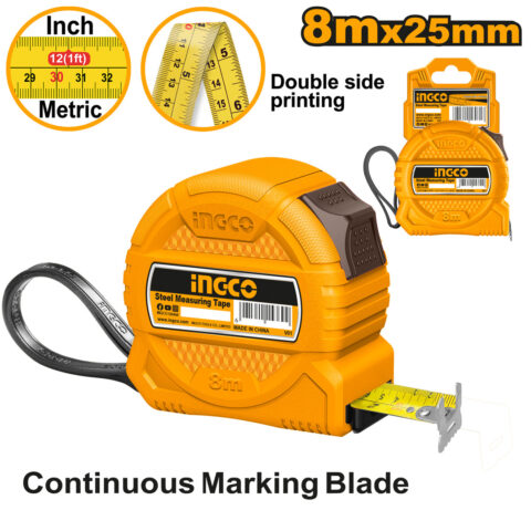 Steel Measuring Tape Measure HSMT39825 ING-MT