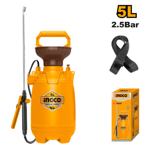 5L/8L Pressure Mist Disinfectant Knapsack Spray Pesticide Garden Fertilizer Sprayer HSPP30502 ING-GT