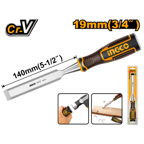Industrial Wood Carving Hand Chisel 19mm HWC0819 ING-HT
