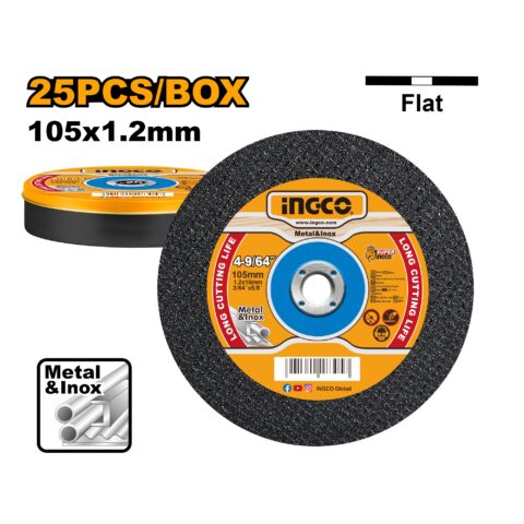 Super Thin Abrasive Metal Cutting Disc MCD1210525-1PC ING-AC