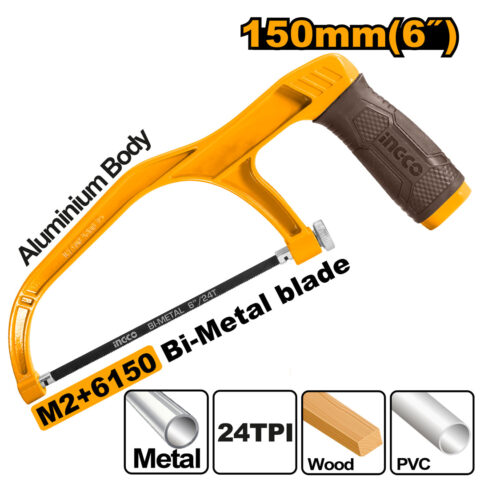 6-Inch Mini Hacksaw Frame Saw MHHF1503 ING-HT