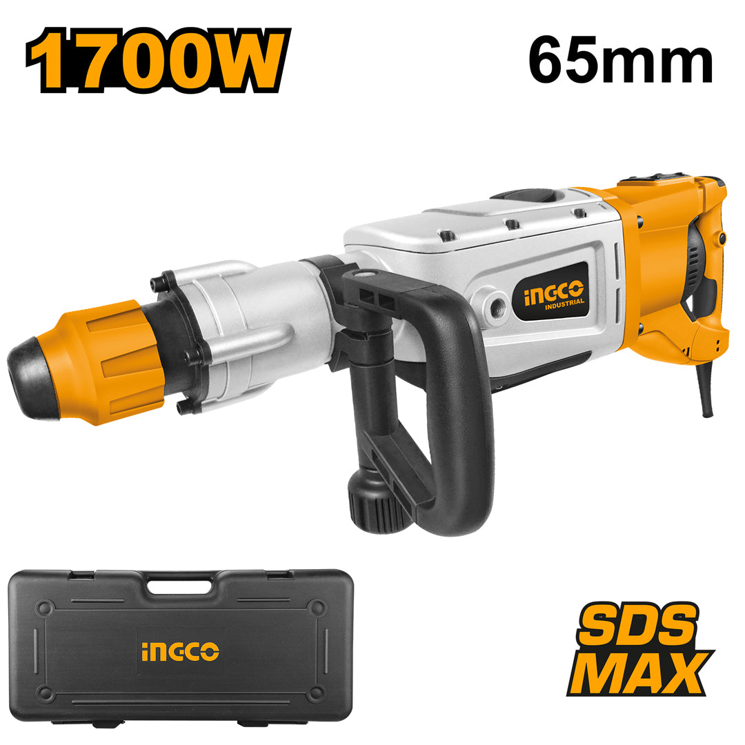 SDS Max Rotary Hammer 1700W Rotary Hammer Drill RH17001 ING-PT