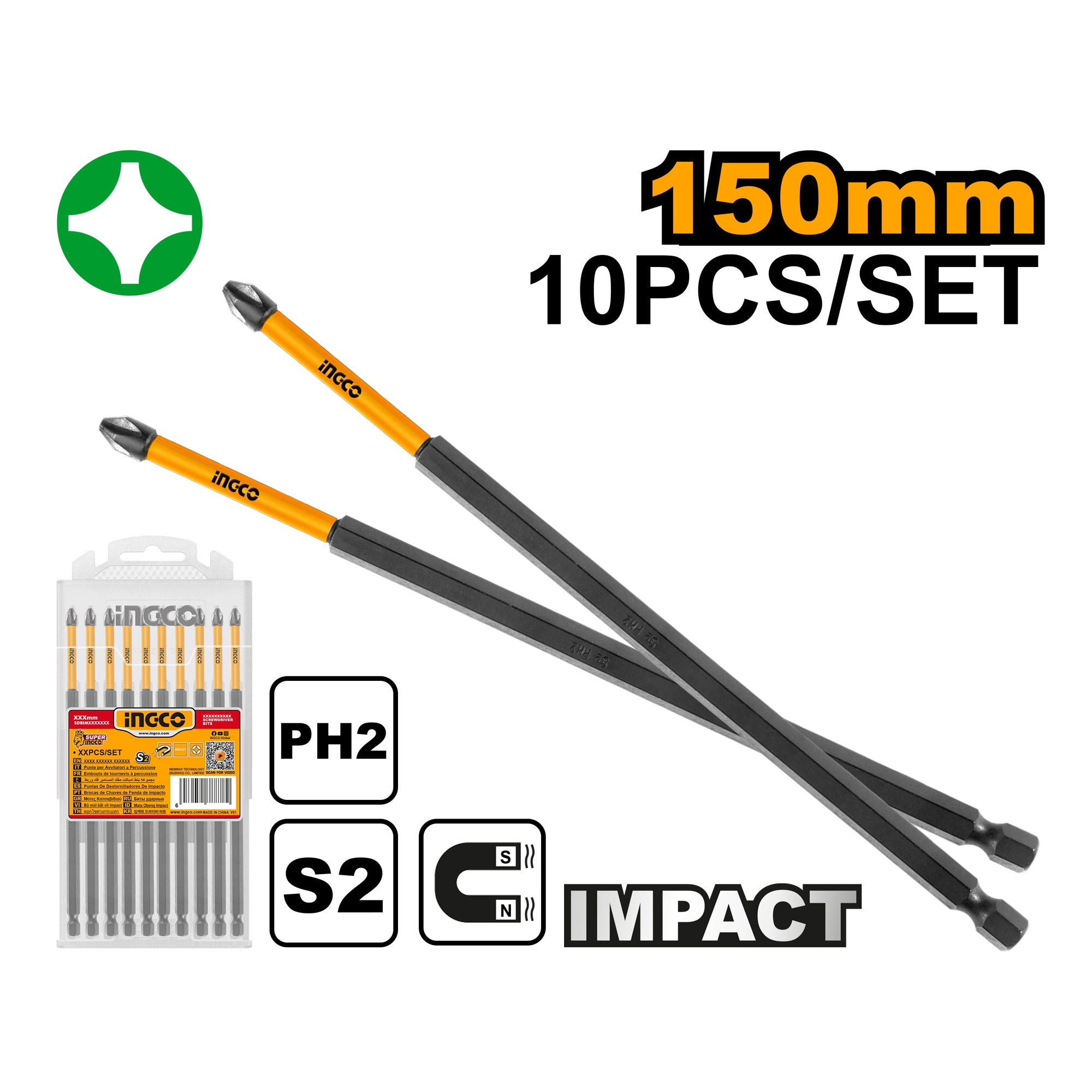 Impact Screwdriver Bit Screw Driver SDBIM11PH263 ING-AC