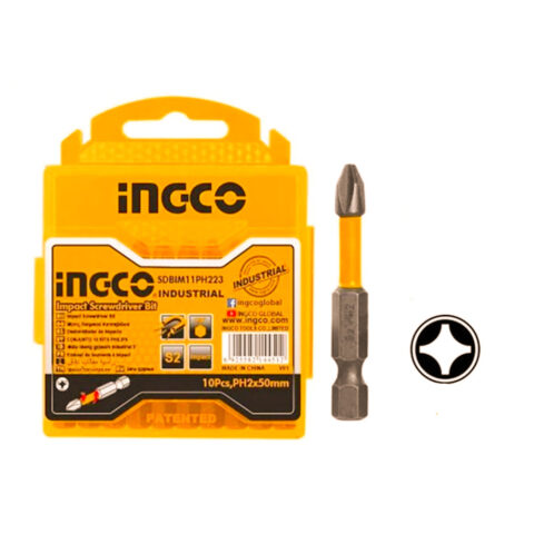 10 Pcs / Set Impact Screwdriver Bit 65mm SDBIM21PH233 ING-AC