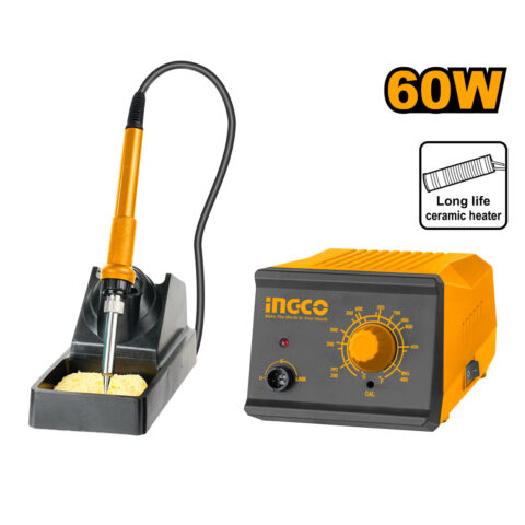 Super Select Analog & Digital Soldering Iron with Station 60W SI016911 / SI016923 ING-HT