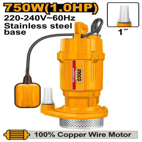 Submersible Pump 750W (1.0HP) SPC7508-5 ING-WP