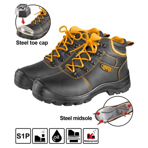 Safety Boots with Steel Toe Cap SSH04S1P ING-SE