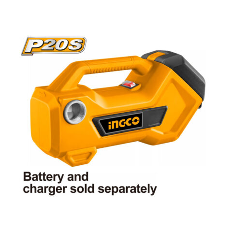 P20S 20V Cordless Lithium-Ion Transfer Pump Self Priming Water & Diesel Oil Transfer Pump TPLI2001 ING-COR