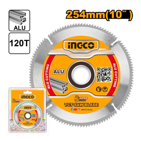 Industrial TCT Saw Blade Aluminum Cutting for Circular Saw 10 Inch 120T TSB3254212 ING-AC