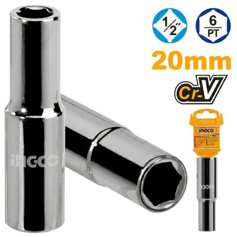 1/2 Inch Deep Hexagonal Socket 20mm HHAST12203L ING-AC