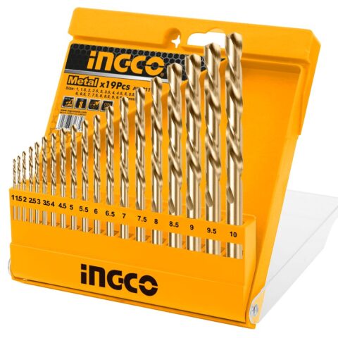 19 Pcs Cobalt HSS Drill Bit Set AKDB1195 ING-AC