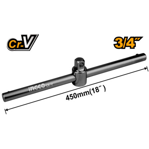 18in(450mm) Cr-V Material Heat Treatment Sliding T-Bar HSTB34181 ING-AC