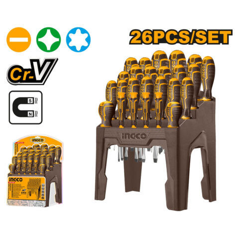 26 Pcs Screwdriver Set HKSD2628 ING-HT