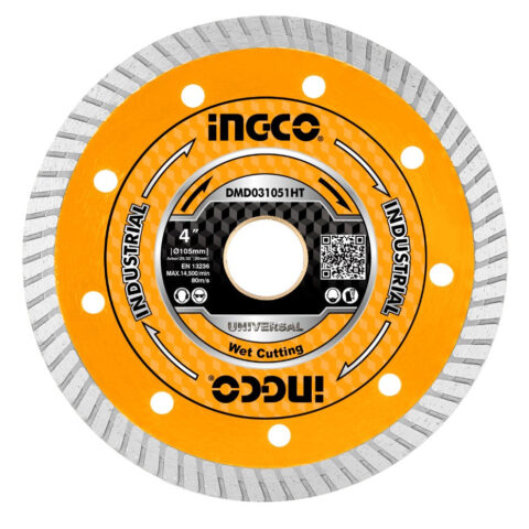 Industrial Ultrathin Diamond Disc Wet Cutting 4 Inch for Ceramic Tile Marble Brick DMD031051HT ING-AC
