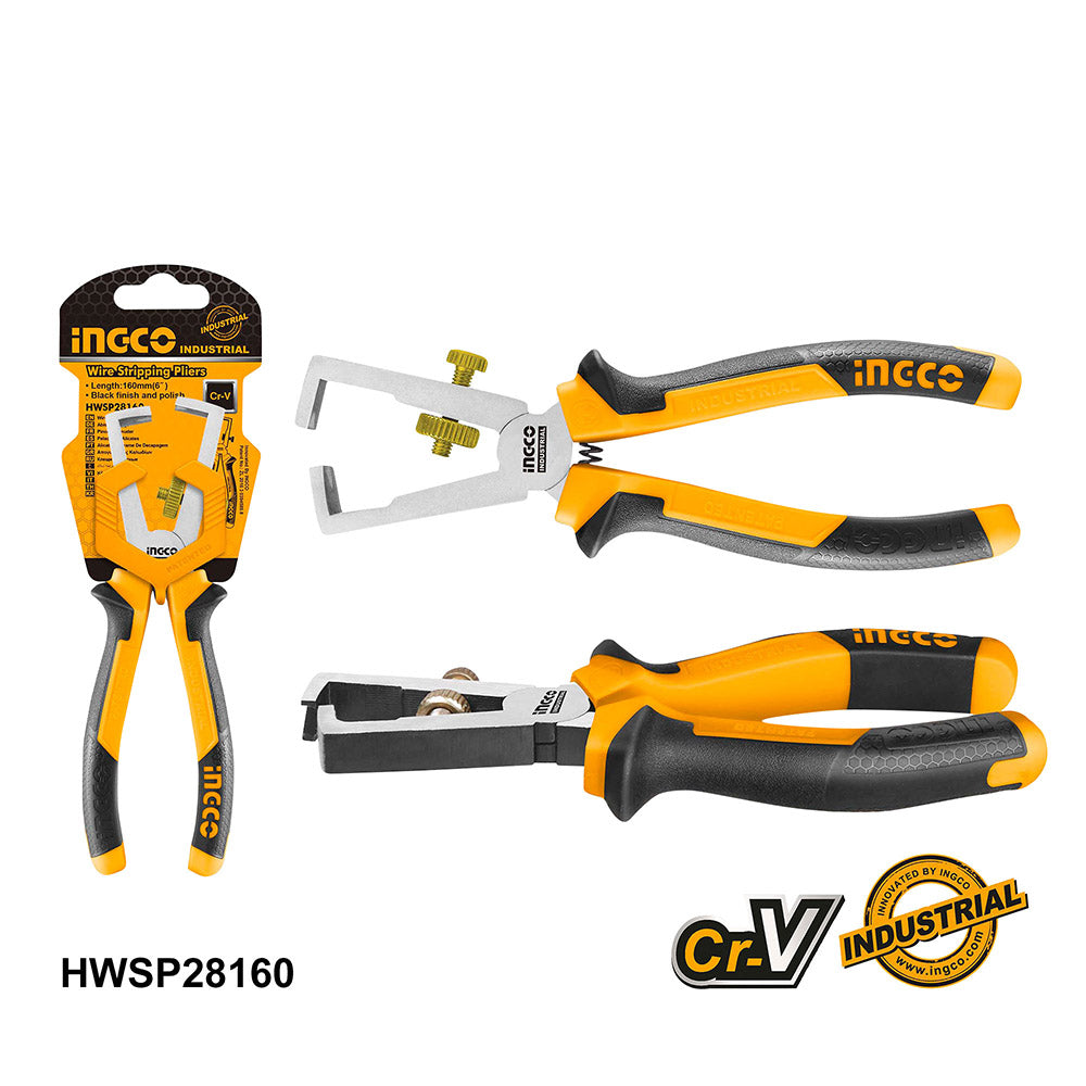 6 Inch Wire Stripping Pliers HWSP28160 ING-HT