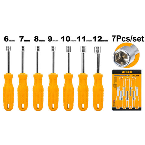 7Pcs Nut Screwdriver Set Screw Driver HKNSD0701 ING-HT